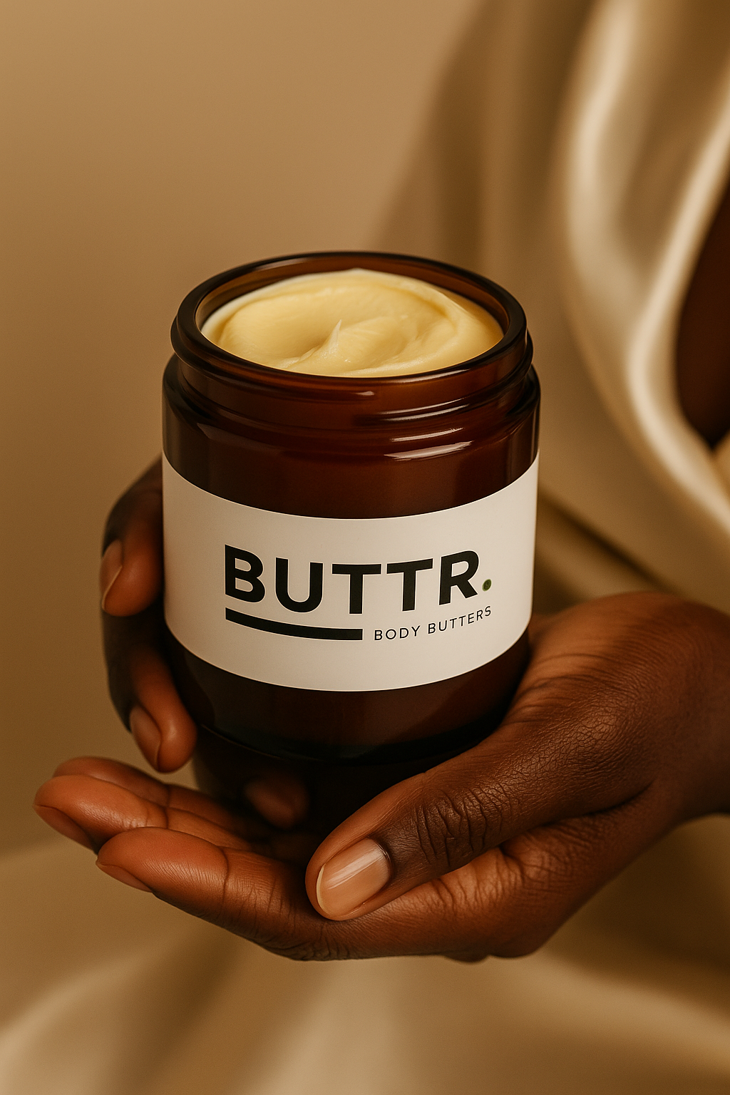 Luxury whipped body butter